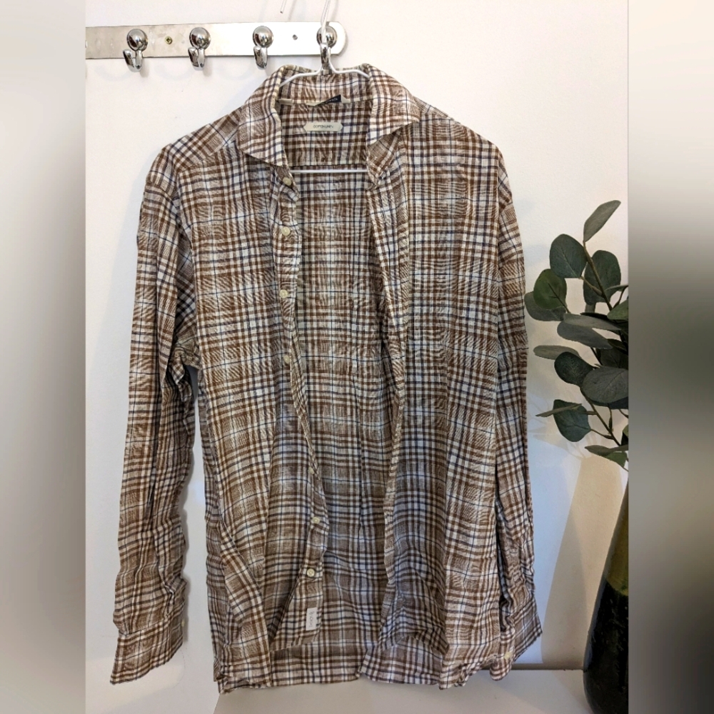 Suitsupply Casual Button Down - Beautiful Plaid